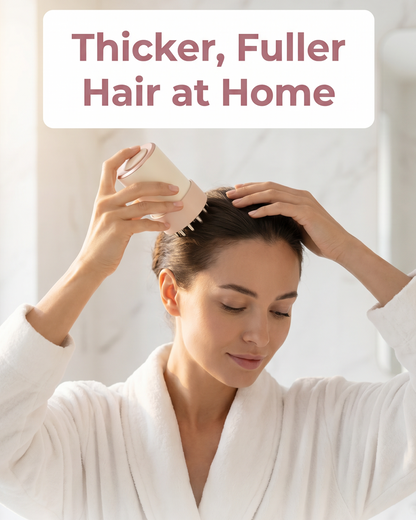 Follura - Electric Scalp Massager & Hair Growth Serum Oil