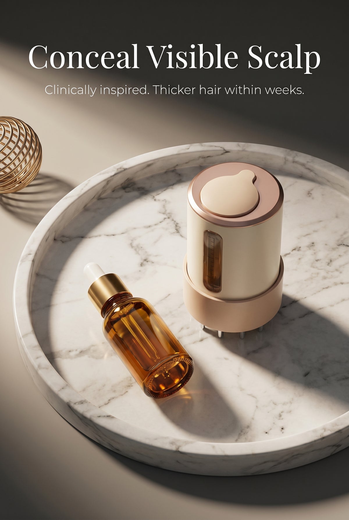 Follura - Electric Scalp Massager & Hair Growth Serum Oil