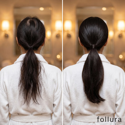 Follura - Electric Scalp Massager & Hair Growth Serum Oil