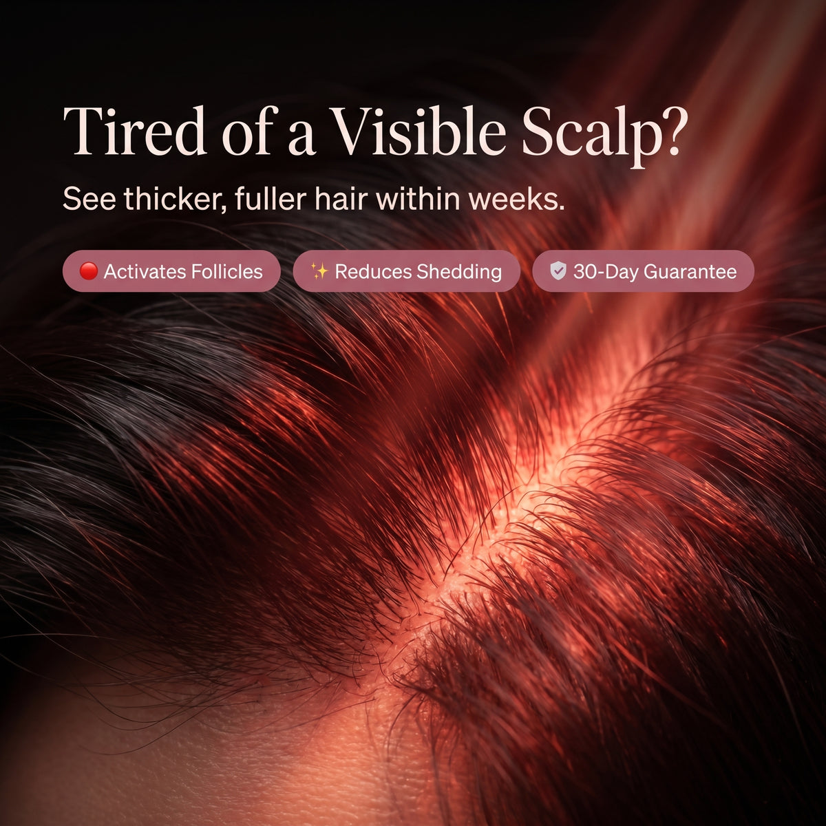 Follura - Electric Scalp Massager & Hair Growth Serum Oil